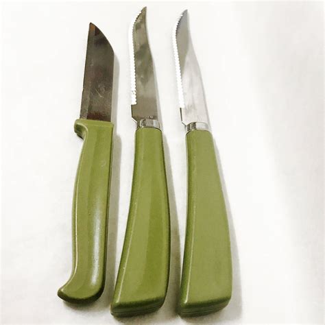 00 <b>Vintage</b> "<b>Quikut</b>/Quikkle" Dual Edged Kitchen Knife, Scott & Fetzer, Ohio, c. . Vintage quikut knives